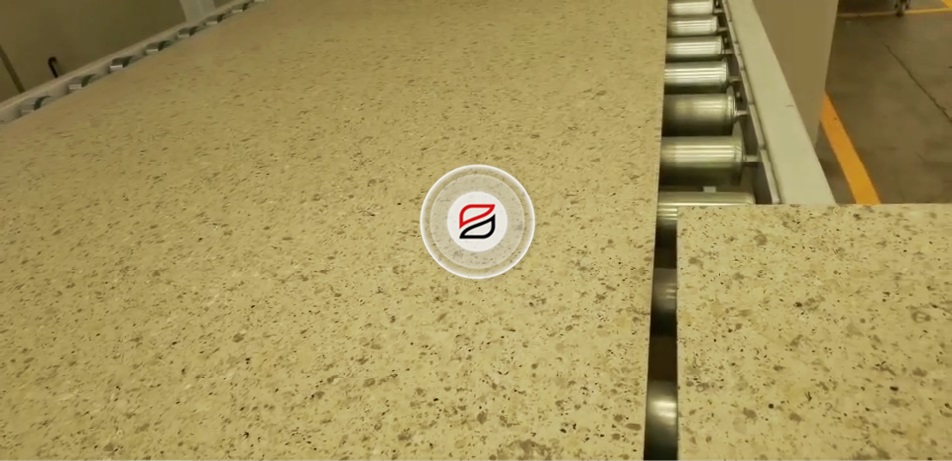 仿石材一體板和真石材對比